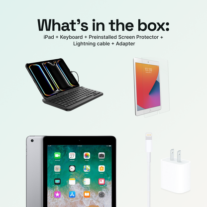 iPad 6th Gen + Belkin Keyboard - Pack