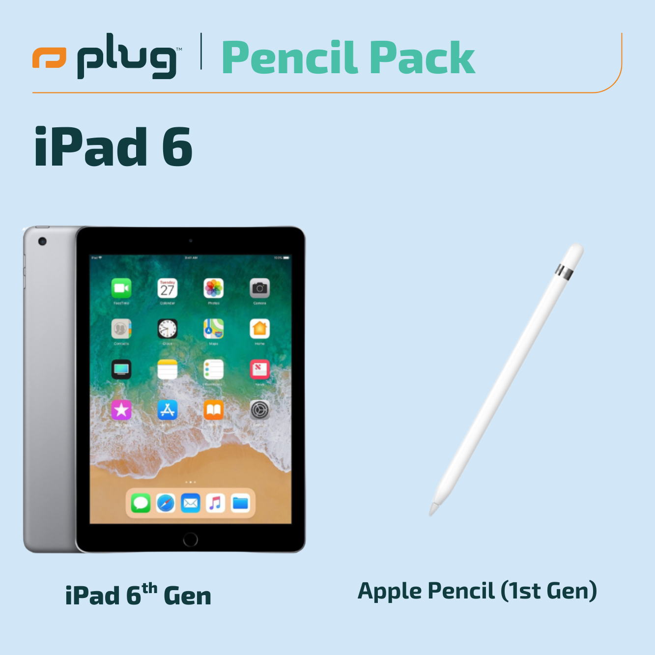 iPad 6th + Apple Pencil Pack