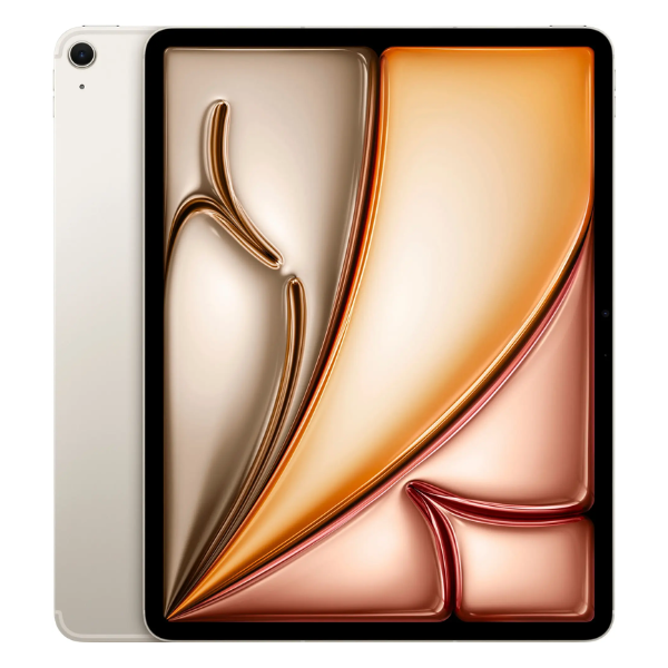 iPad Air M2 (6th Gen, 13-Inch) 128GB Starlight (Cellular + Wifi)