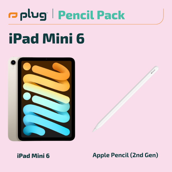 iPad Mini 6 + Apple Pencil Pack – Plug iPad Mini 6 + Apple Pencil Pack – Plug