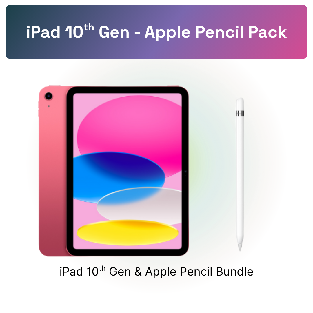 iPad 10th Gen + Apple Pencil Pack