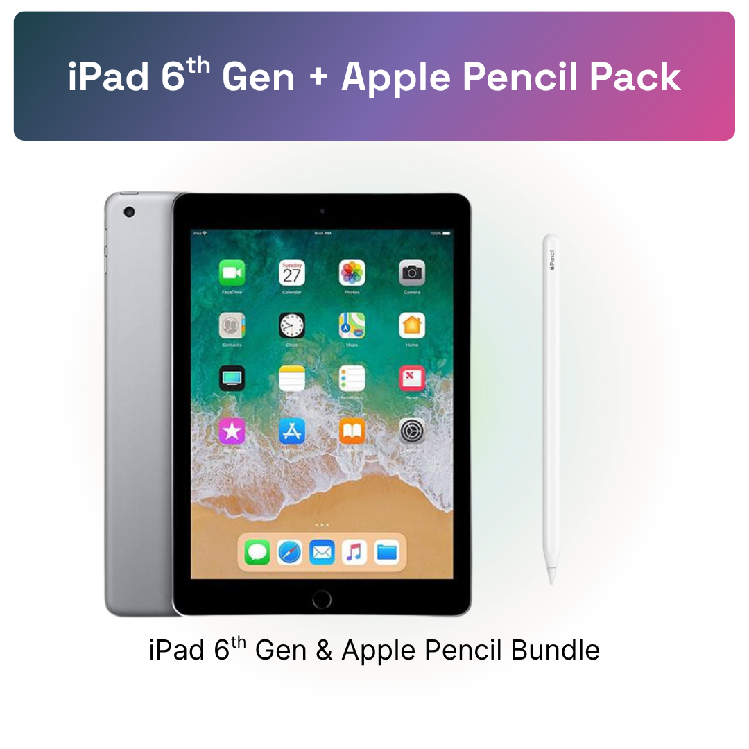 iPad 6th + Apple Pencil Pack