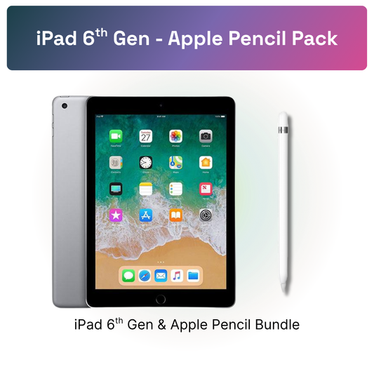 iPad 6th + Apple Pencil Pack