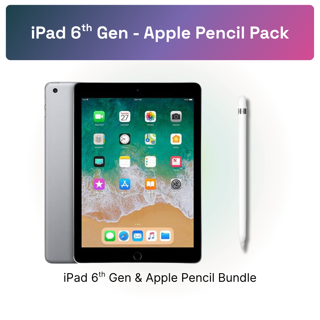 iPad 6th + Apple Pencil Pack