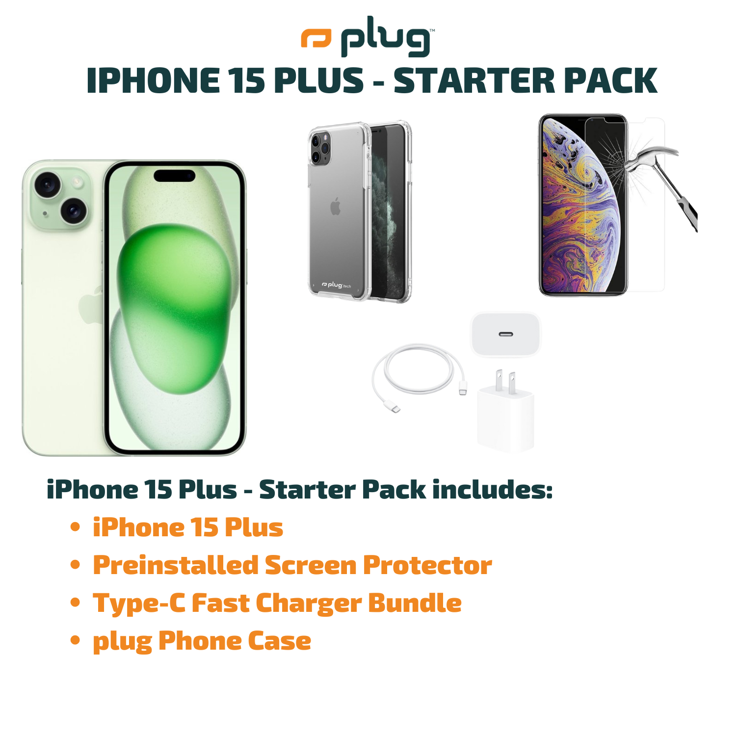 iPhone 15 Plus - Starter Pack
