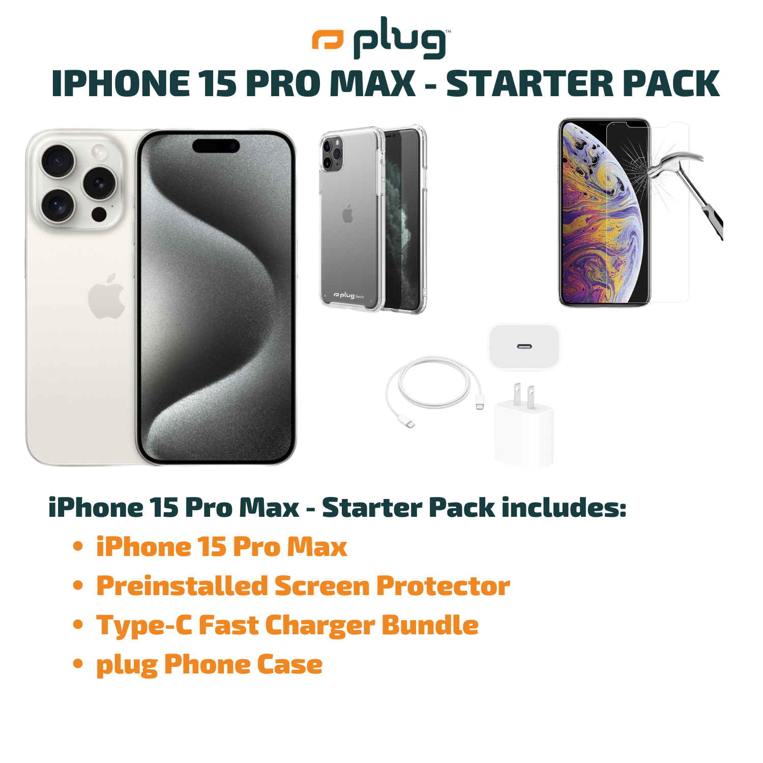 iPhone 15 Pro Max - Starter Pack