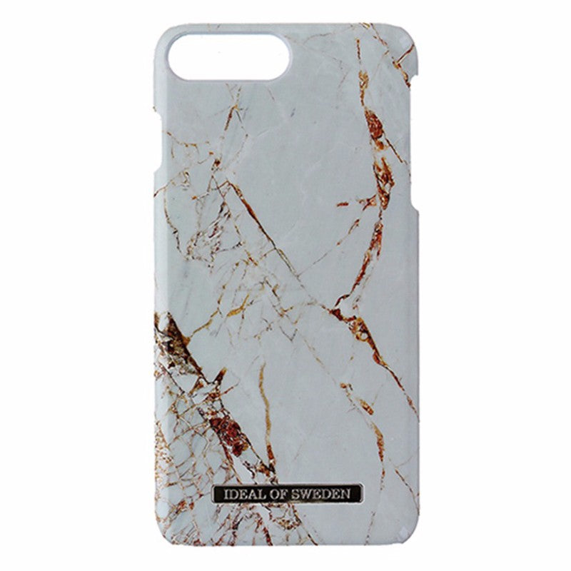 iDeal of Sweden Hardshell Marble Case for Apple iPhone 7 Plus - Carrara Gold - New