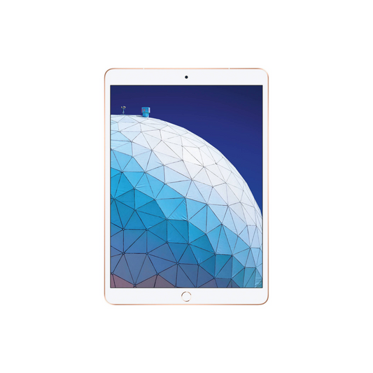 iPad Air 3rd Gen Gold Wi-Fi and Cellular front view