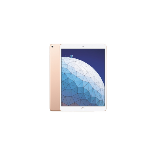 iPad Air 3rd Gen Gold Wi-Fi front and back