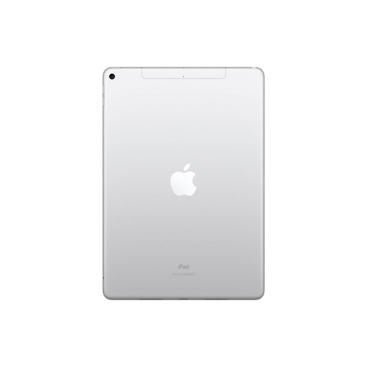 iPad Air 3rd Gen Silver Wi-Fi and Cellular rear view