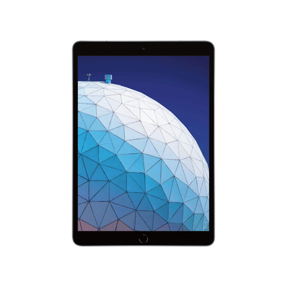 iPad Air 3rd Gen Space Gray Wi-Fi front view