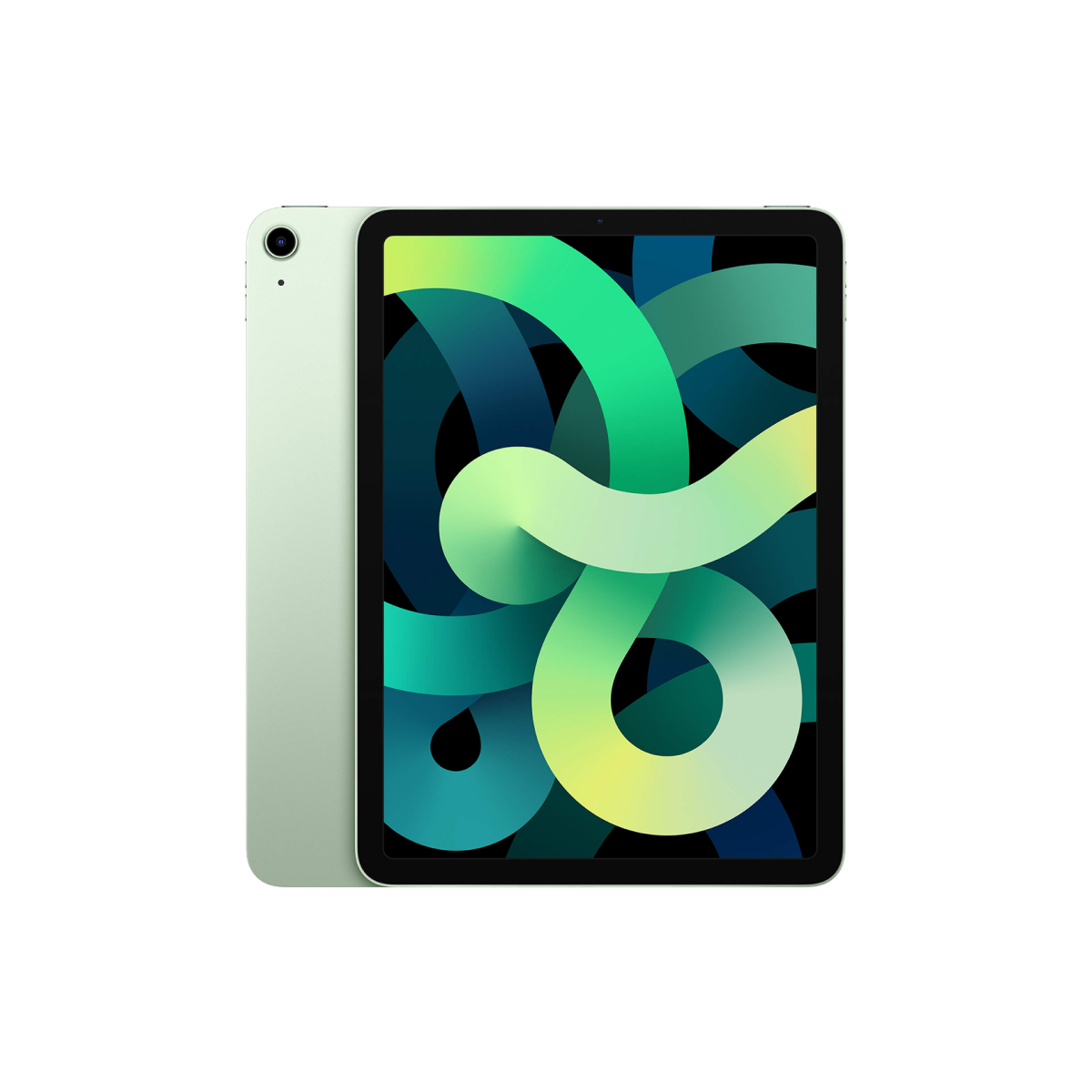 iPad Air 4th Gen green cellular 02 front