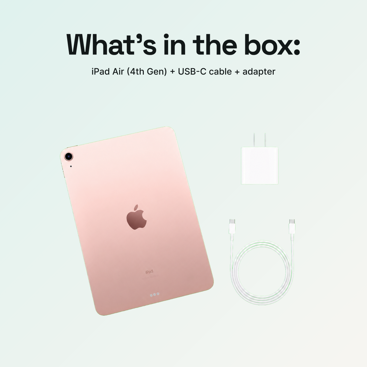 iPad Air 4th Gen rose gold cellular 04 box