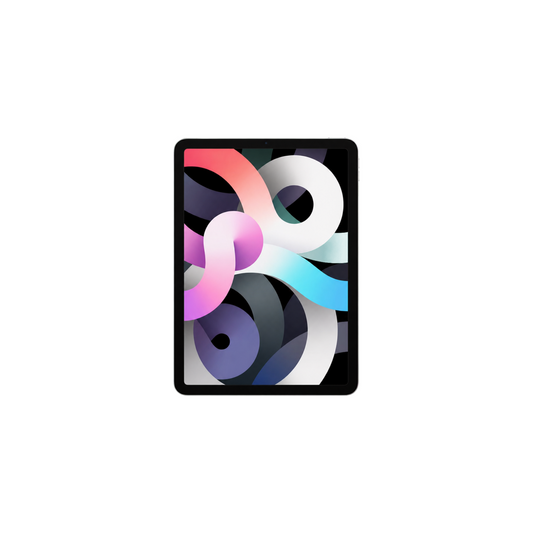 iPad Air 4th Gen silver wifi 01 front