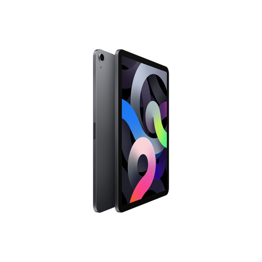 iPad Air 4th Gen space gray cellular 02 front