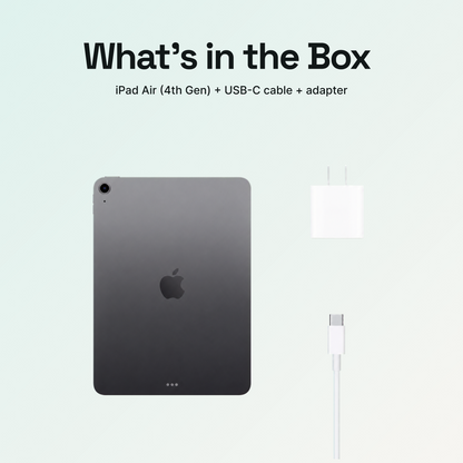 iPad Air 4th Gen space gray cellular 04 box