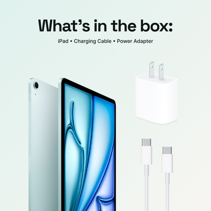 iPad Air M3 (7th Gen, 13-Inch) 128GB Blue (WiFi)