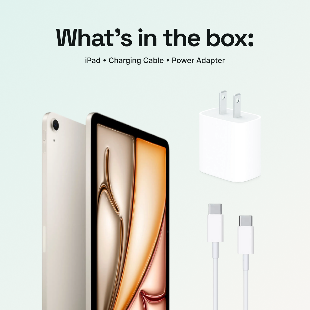 iPad Air M3 (7th Gen, 13-Inch) 128GB Starlight (WiFi + Cellular)