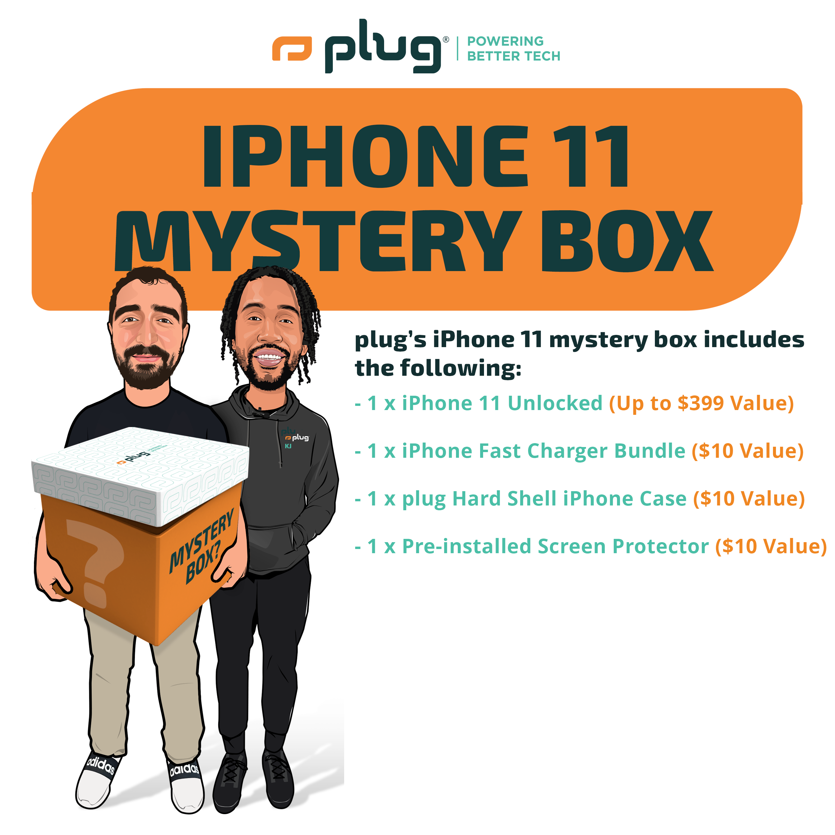Caja misteriosa del iPhone 11