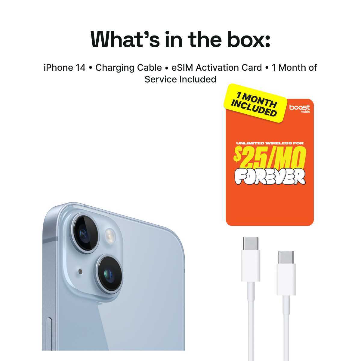 What's included in the iPhone 14 Connected Pack