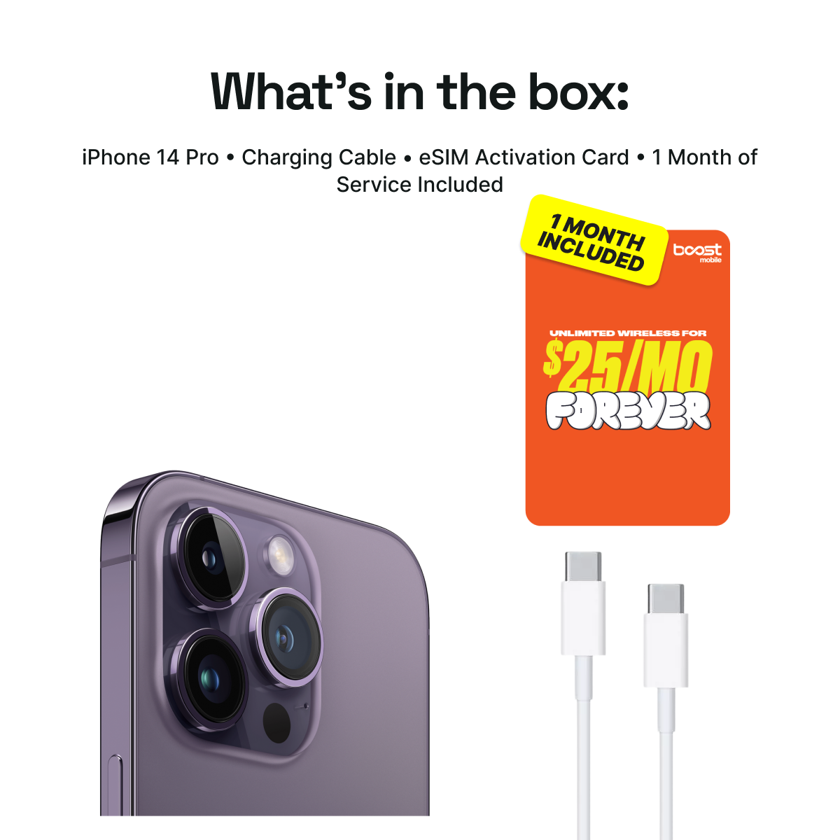 What's included in the iPhone 14 Pro Connected Pack