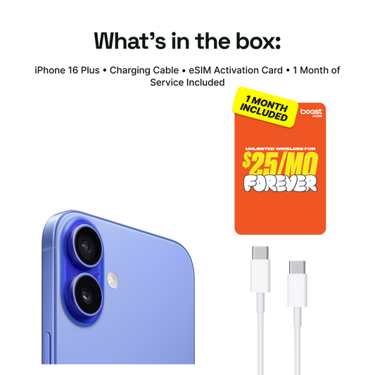 What's included in the iPhone 16 Plus Connected Pack