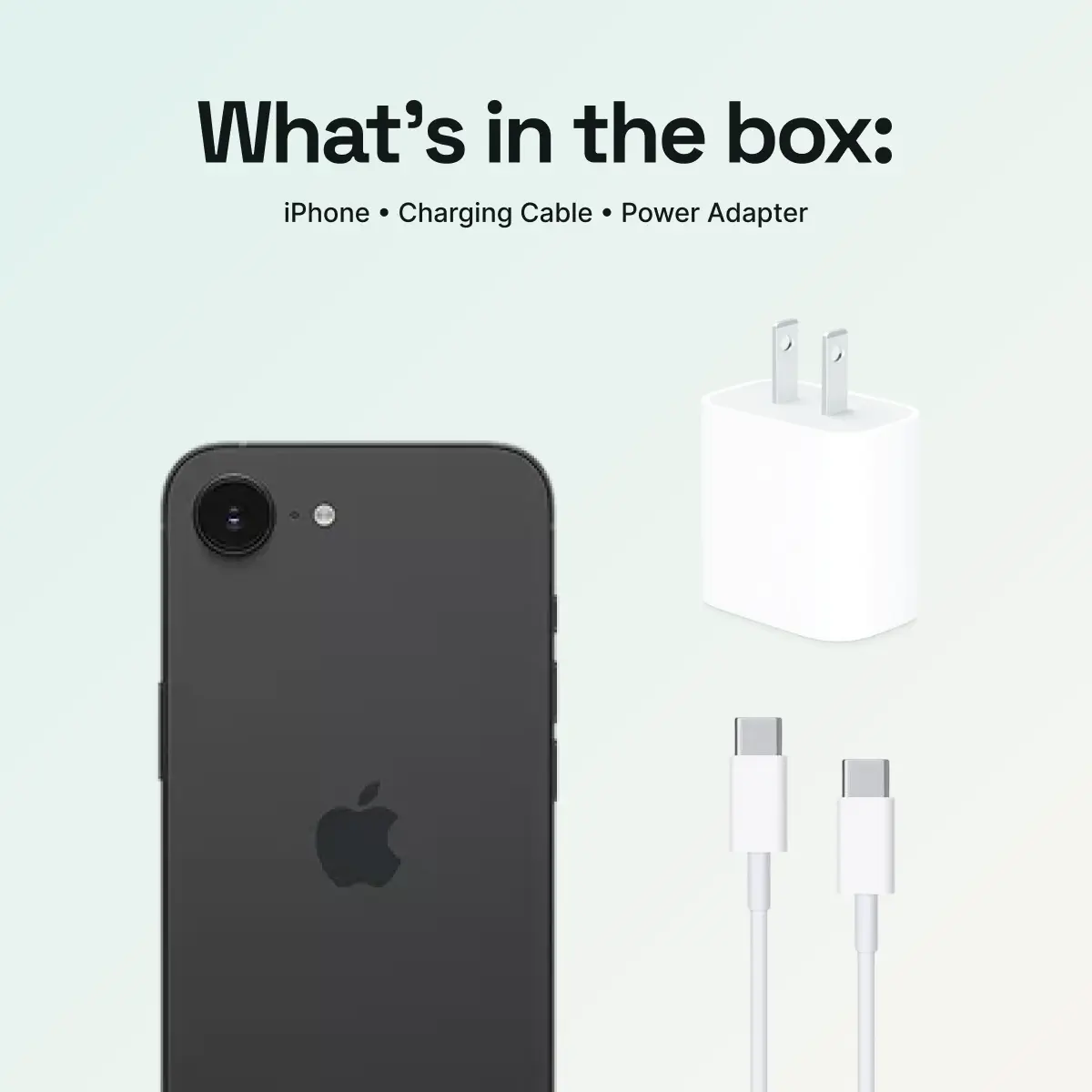 What's in the box - iPhone 16e