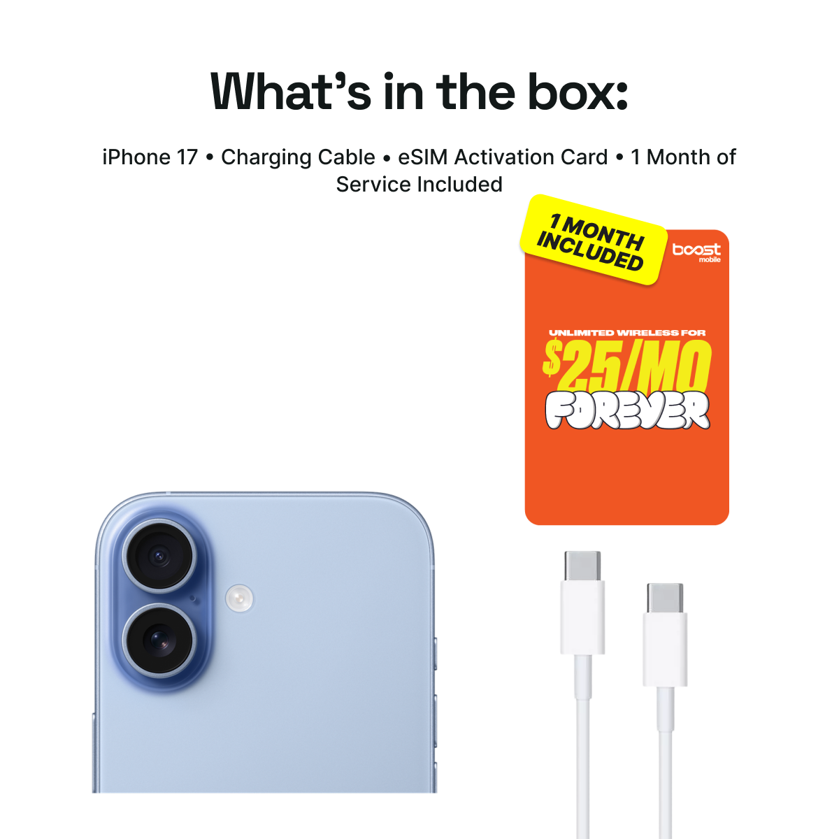 What's included in the iPhone 17 Connected Pack