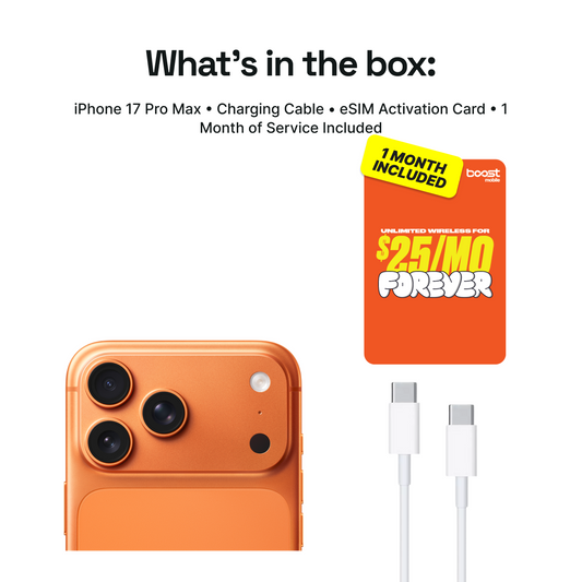 What's included in the iPhone 17 Pro Max Connected Pack