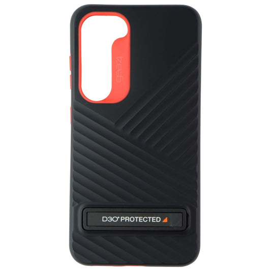 ZAGG Gear4 Battersea Kickstand Case for Samsung Galaxy S23 - Black/Red (2)