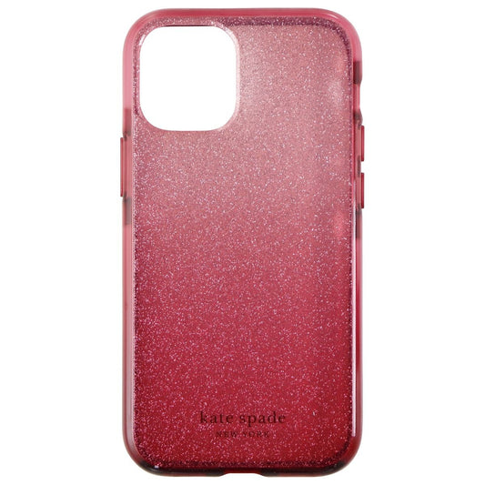 Kate Spade Defensive Hardshell Case for iPhone 12 mini - Glitter Ombre Magenta (2)