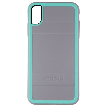Pelican Protector Series Dual Layer Case for Apple iPhone Xs Max - Grey / Aqua (2)