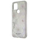 Kate Spade Defensive Hardshell Case for Google Pixel 5 - Hollyhock Floral Clear - New