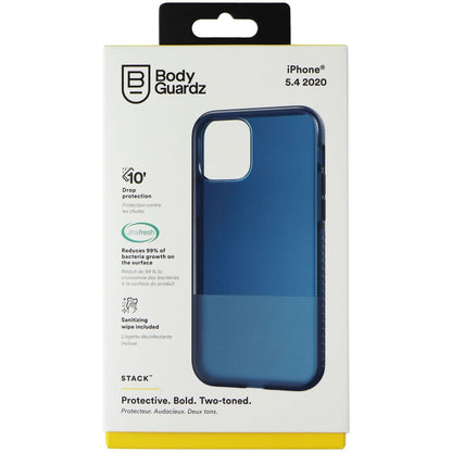 BodyGuardz Stack Flexible Gel Case for iPhone 12 mini - Navy Blue (4)