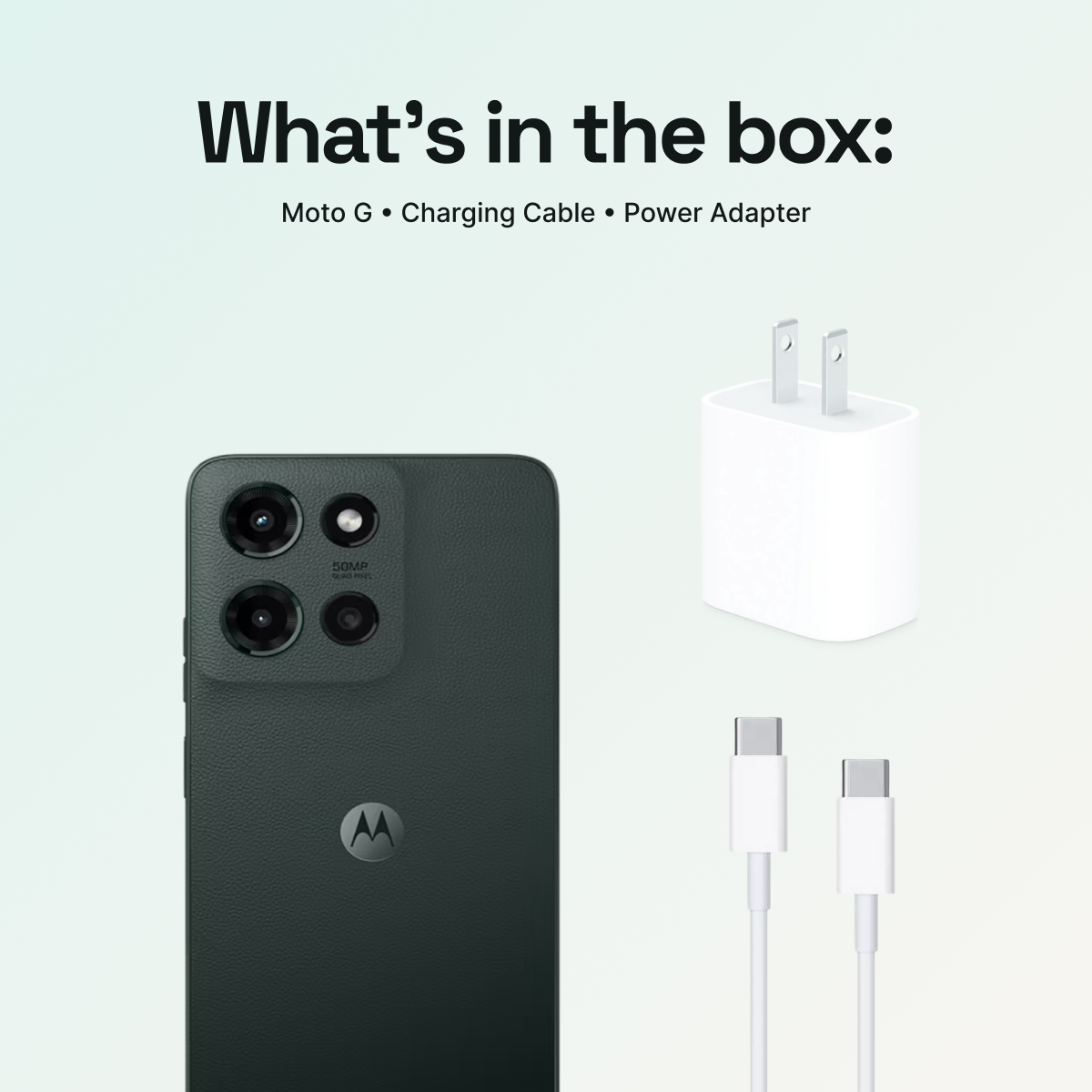 Motorola G 5G 128GB (2025) - Forest Gray (Unlocked)