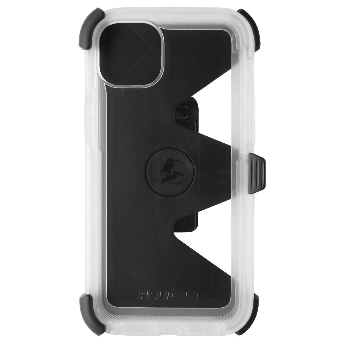 Pelican Voyager Series Case & Holster for iPhone 14 Plus - Clear/Black (2)