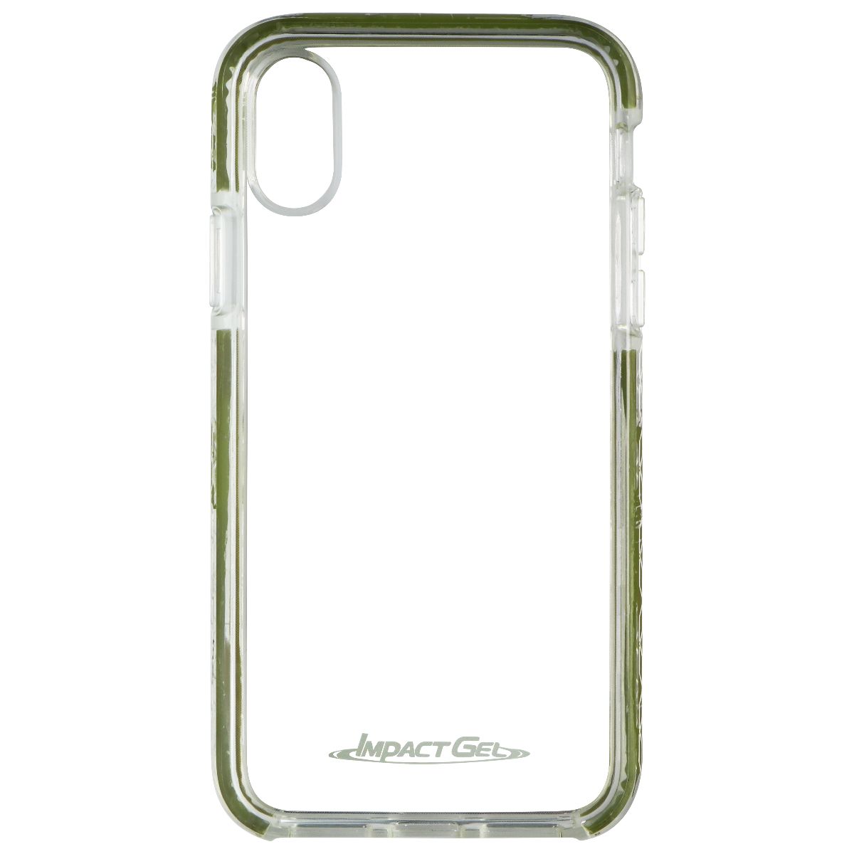 Impact Gel Crusader Lite Series Case for Apple iPhone Xs/X - Green / Clear (2)