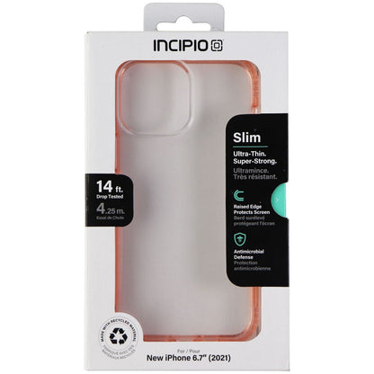 Incipio Slim Series Case for Apple iPhone 13 Pro Max - Clear/Rose Pink (4)
