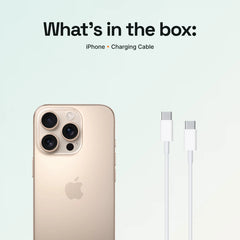 iPhone 16 Pro Max Desert Titanium 256GB (Unlocked) – Plug