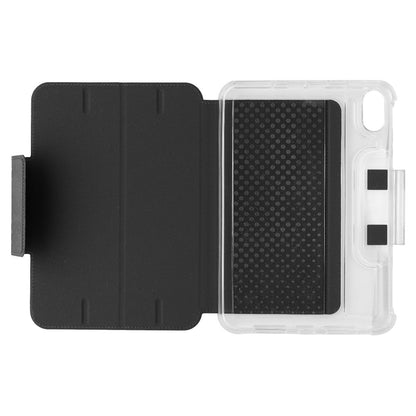Urban Armor Gear Lucent Hard Folio for Apple iPad mini (6th Gen) - Clear/Black (3)