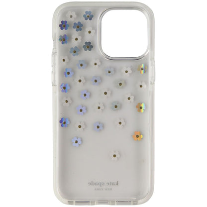 Kate Spade Hardshell Case for iPhone 13 Pro Max - Iridescent Scattered Flowers (3)