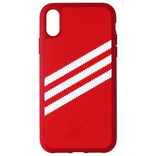 Adidas 3-Strips Snap Case for Apple iPhone XR Smartphones - Red/White Stripe (2)