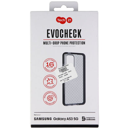 Tech21 Evo Check Series Flexible Gel Case for Samsung Galaxy A53 5G - Black (4)
