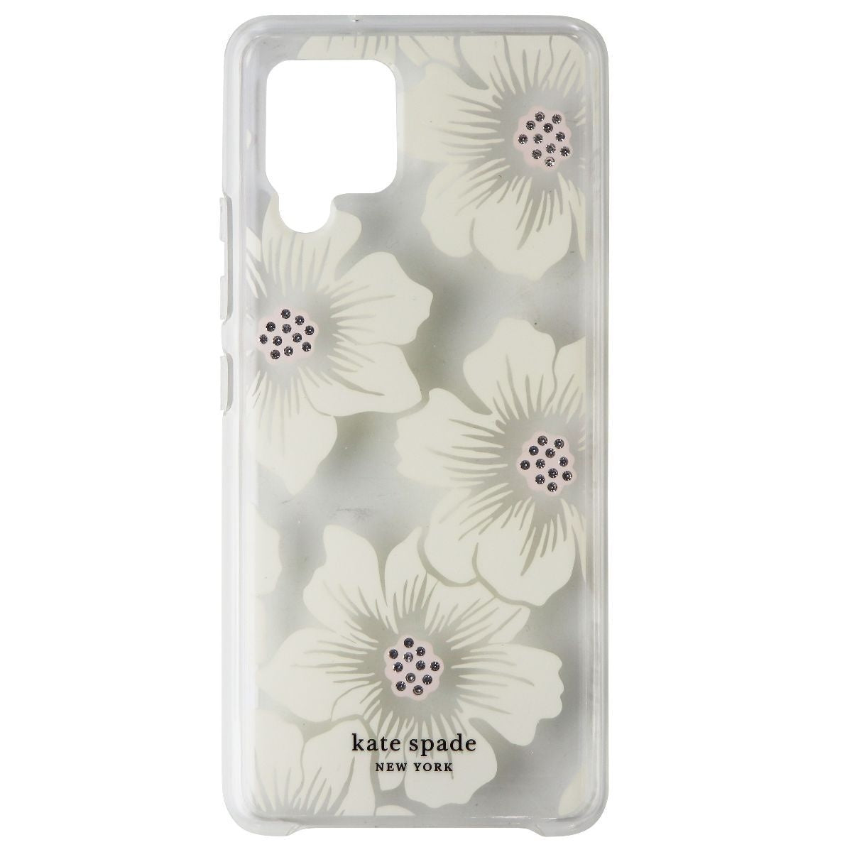 Kate Spade Hardshell Case for Samsung Galaxy A42 5G - Hollyhock Floral Clear (3)