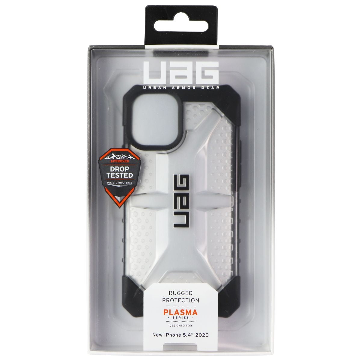 UAG Plasma Series Hard Case for Apple iPhone 12 mini - Ice/Black (4)