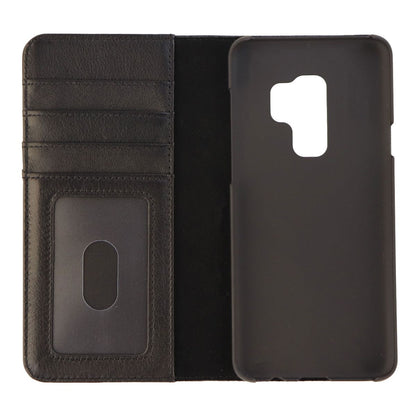 Case-Mate Wallet Folio Series Case for Samsung Galaxy S9+ (Plus) - Black Leather (2)