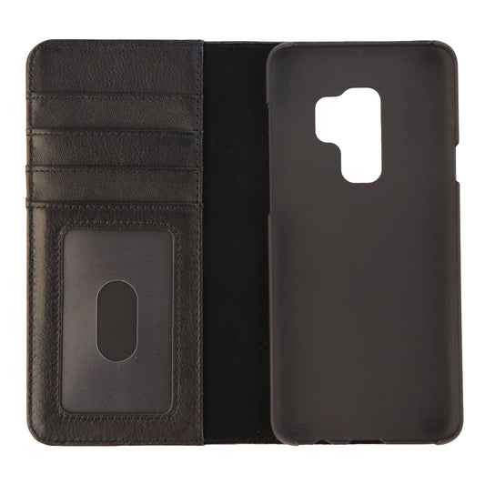 Case-Mate Wallet Folio Series Case for Samsung Galaxy S9+ (Plus) - Black Leather (2)