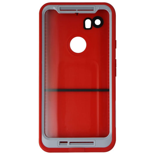 LifeProof FRE Series Protective Waterproof Case for Google Pixel 2 XL - Red (2)