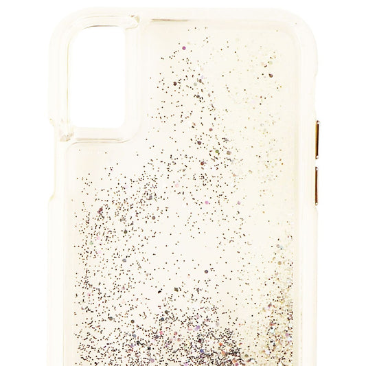 Case-Mate Waterfall Series Liquid Glitter Case for iPhone Xs & X - Clear/Silver (2)