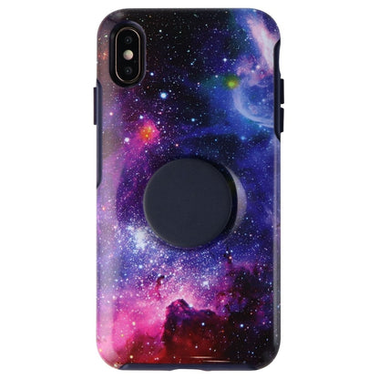 Otter + Pop Symmetry Series Case for Apple iPhone XS Max - Blue Nebula (2)